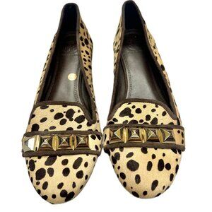 Tory Burch Animal Print Flats SIZE 9M